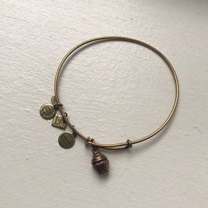 Alex & Ani Cupcake Charm Bracelet